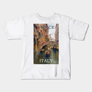 Venice Italy Poster Art Kids T-Shirt